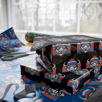 Buffalo Football Wrapping Paper Roll Vintage 90s Bill Fan Game Day - Wonder Print Shop