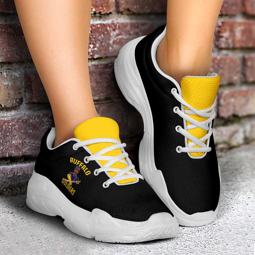 Buffalo Soldiers 9th and 10th Cavalry Chunky Sneakers American Heroes - Wonder Print Shop