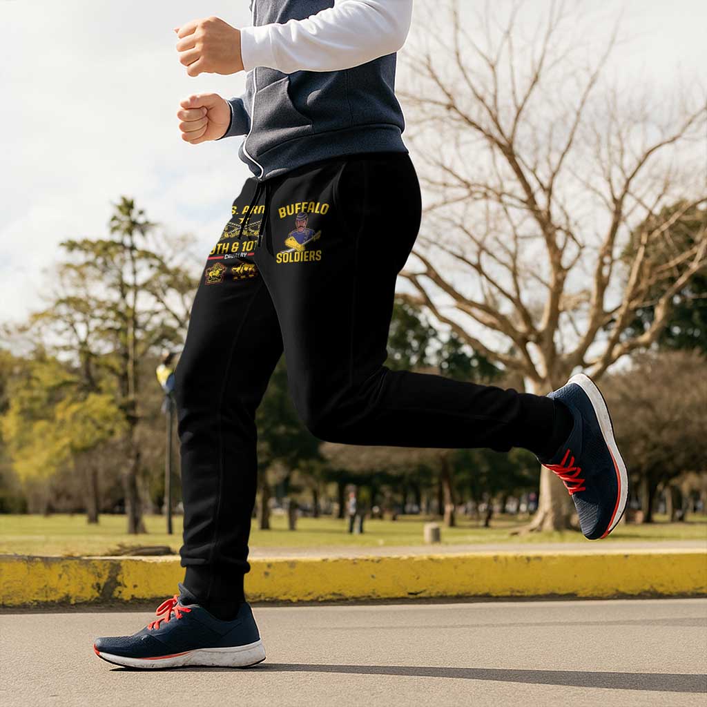 Buffalo Soldiers 9th and 10th Cavalry Jogger Pants American Heroes - Wonder Print Shop