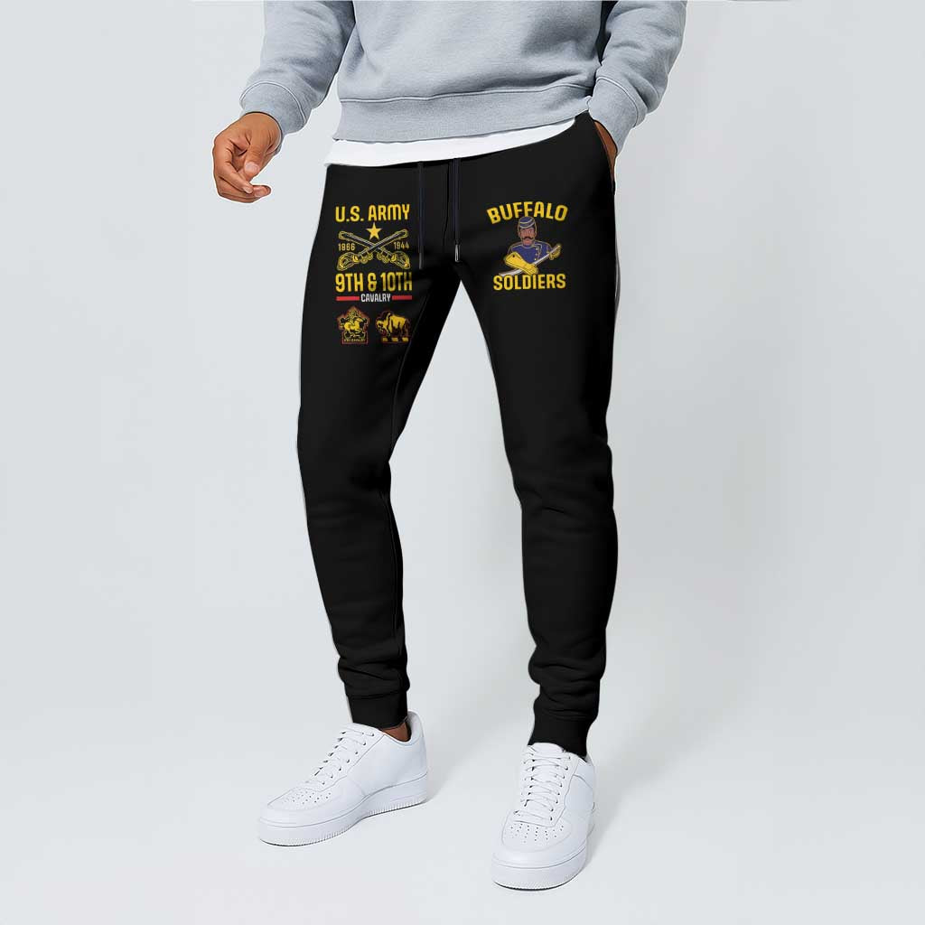 Buffalo Soldiers 9th and 10th Cavalry Jogger Pants American Heroes - Wonder Print Shop
