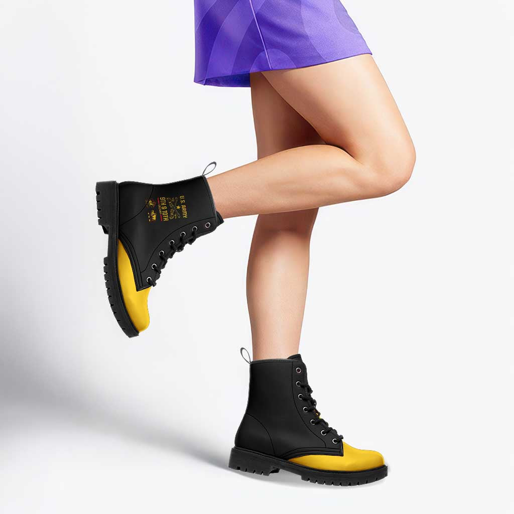 Buffalo Soldiers 9th and 10th Cavalry Leather Boots American Heroes - Wonder Print Shop