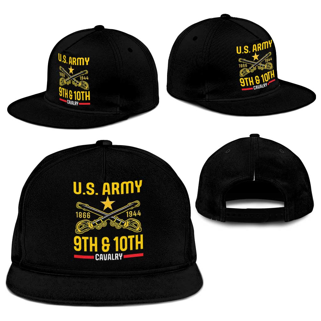 Buffalo Soldiers 9th and 10th Cavalry Snapback Cap American Heroes - Wonder Print Shop