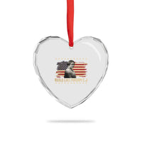 Build Like Madam CJ Walker Heart Crystal Glass Ornament Black History Month Gift - Wonder Print Shop