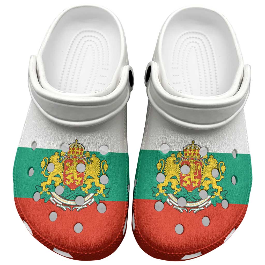Bulgaria Clogs Shoes Flag Color Inspiration - Wonder Print Shop