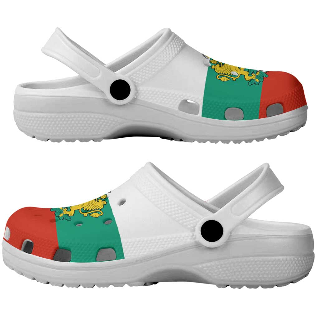 Bulgaria Clogs Shoes Flag Color Inspiration - Wonder Print Shop