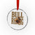 Bull Riding Cowboy Western Texas Rodeo Life Crystal Glass Ornament - Wonder Print Shop