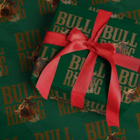 Bull Riding Cowboy Western Texas Rodeo Life Wrapping Paper Roll - Wonder Print Shop