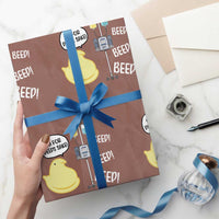 Bunny Nurse Wrapping Paper Roll Funny Peep Nursing Easter Nurse Gift - Wonder Print Shop