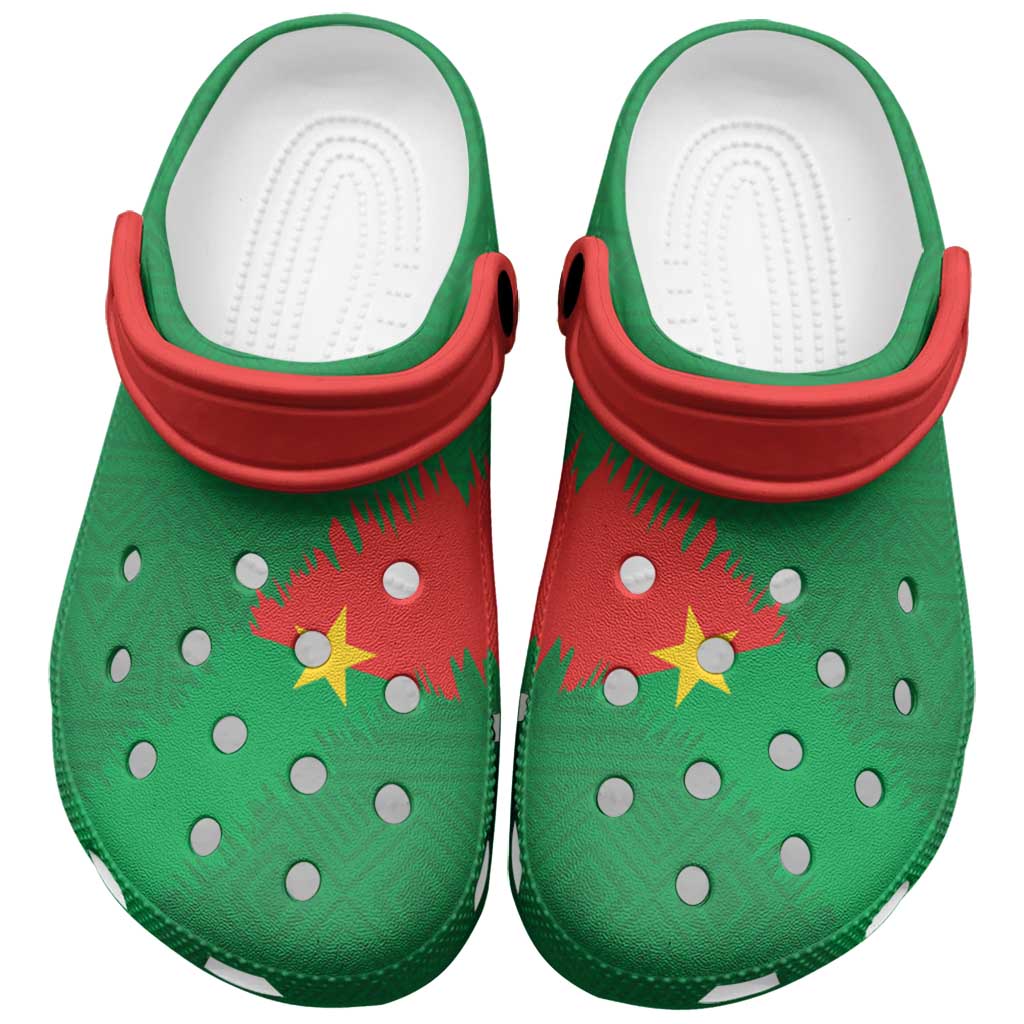 Burkina Faso Football Clogs Shoes Go Les Etalons - Wonder Print Shop