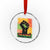 Burkina Faso Ibrahim Traoré Crystal Glass Ornament - Wonder Print Shop