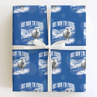 But Now I'm Found Wrapping Paper Roll Christian Faith Sheep