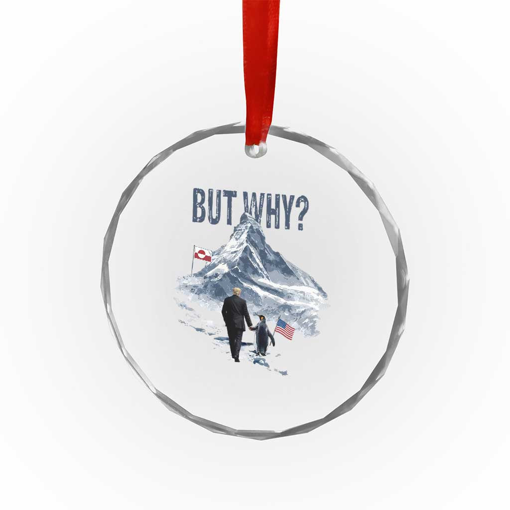 But Why Penguin Crystal Glass Ornament Head Towards The Mountains Penguin Meme