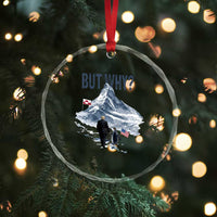 But Why Penguin Crystal Glass Ornament Head Towards The Mountains Penguin Meme