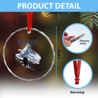 But Why Penguin Crystal Glass Ornament Head Towards The Mountains Penguin Meme
