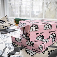 But Why Penguin Wrapping Paper Roll Funny Nihilist Hiking
