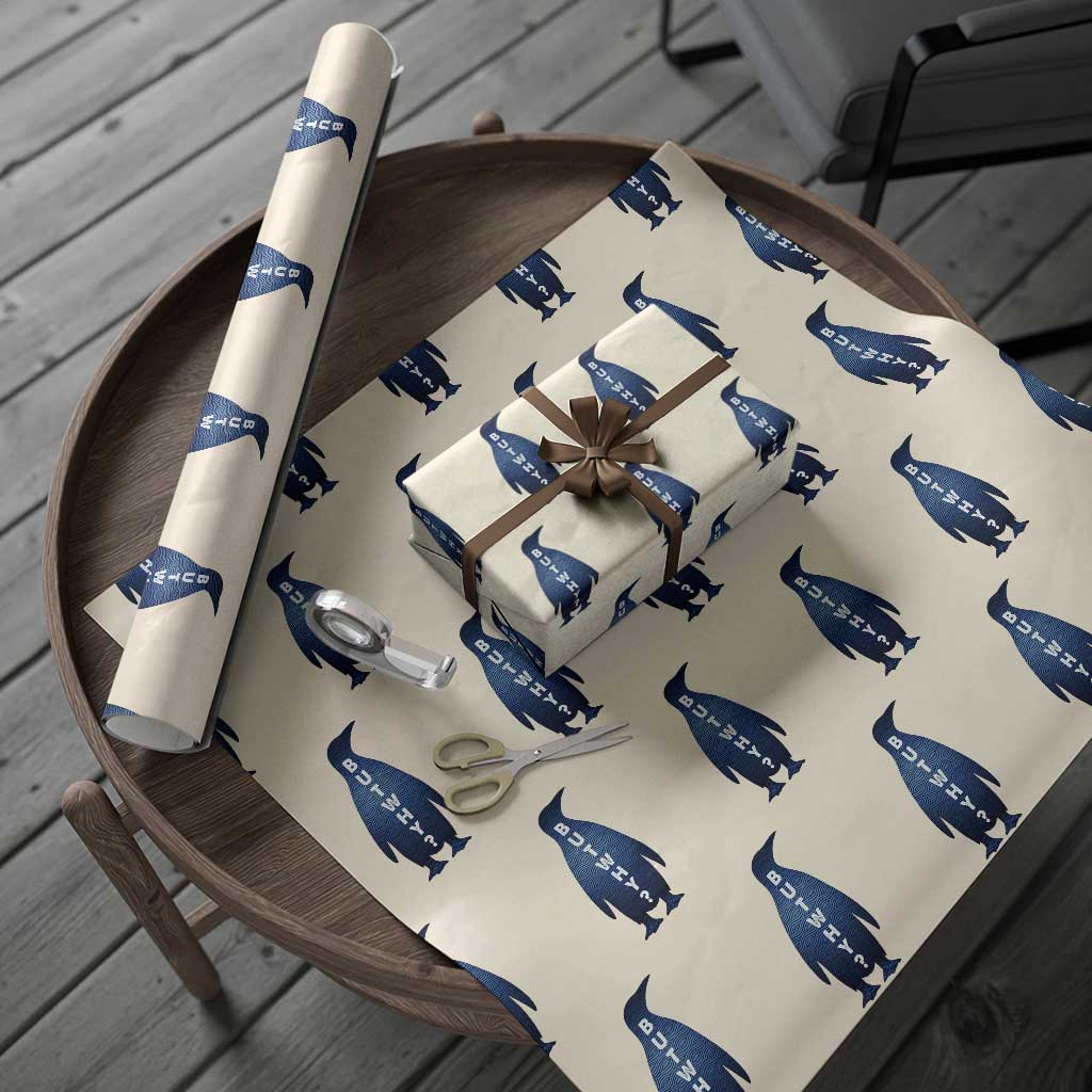 But Why Penguin Wrapping Paper Roll Funny Nihilist Hiking Meme