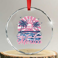 Cabo San Lucas Mexico Crystal Glass Ornament Vintage Retro Beach Summer Vacation Family Trip - Wonder Print Shop