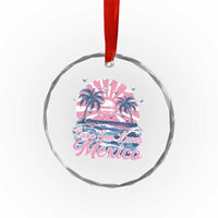 Cabo San Lucas Mexico Crystal Glass Ornament Vintage Retro Beach Summer Vacation Family Trip - Wonder Print Shop