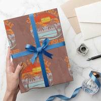 Cabo San Lucas Mexico Wrapping Paper Roll Beach Summer Vacation Family Trip Retro 70s - Wonder Print Shop