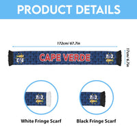 Cabo Verde Football 2026 Soccer Scarf Road To Glory