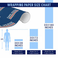 Cabo Verde Pride Vintage Jersey Cape Verdean Flag Wrapping Paper Roll