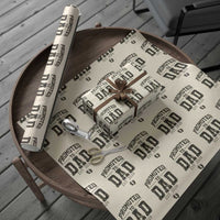 Camouflage Promoted To Dad Est 2026 Wrapping Paper Roll Camo Pregnancy Announcement Graphic