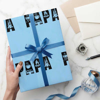 Camping Papa Wrapping Paper Roll Camper Dad Fathers Day Gift