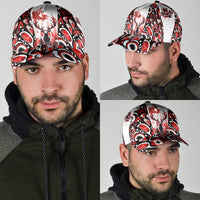 Canada Day Classic Cap Forest Moose Maple Leaves Haida Pattern LT03