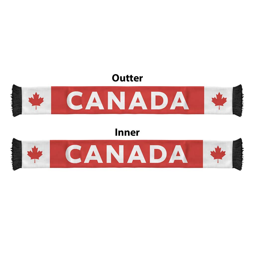 Canada Football 2026 Soccer Scarf Flag Style