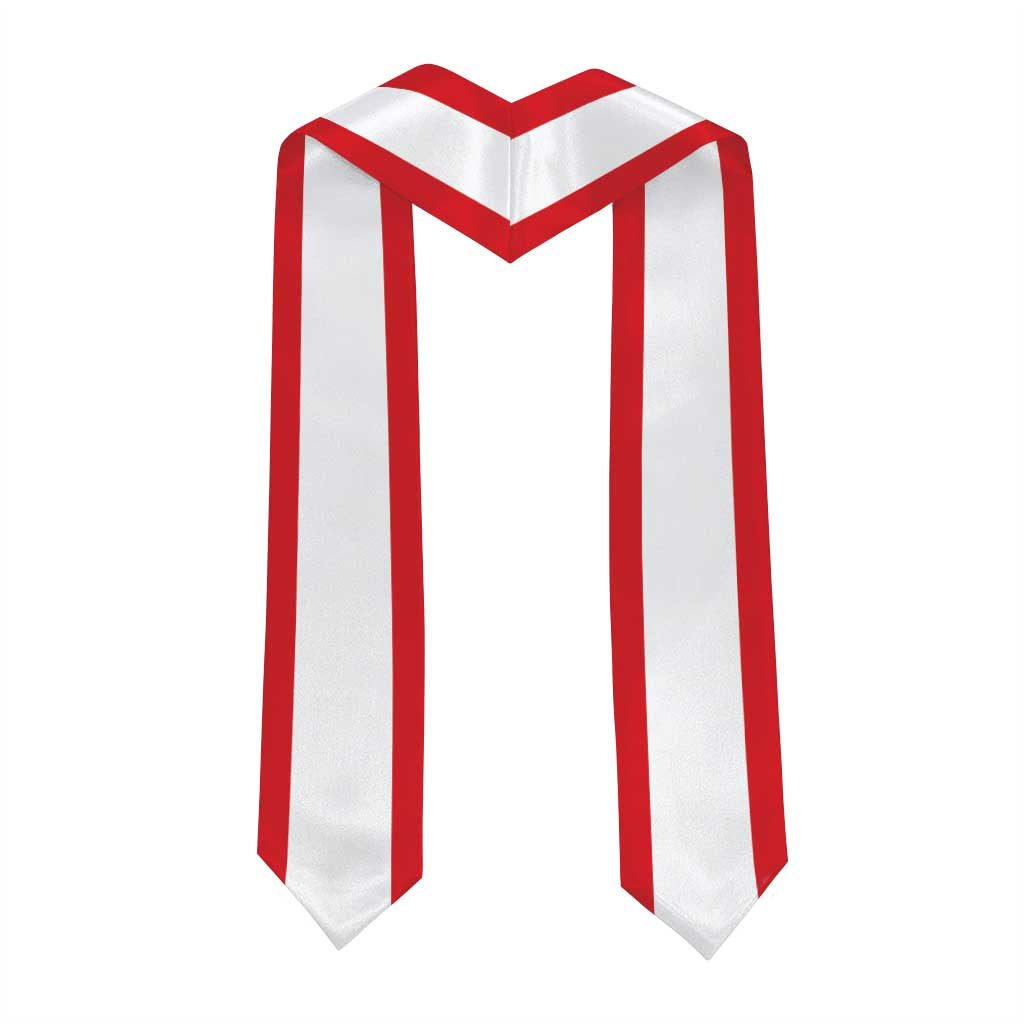 Canada Graduation Stole Flag Style