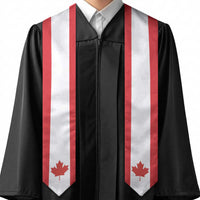 Canada Graduation Stole Flag Style