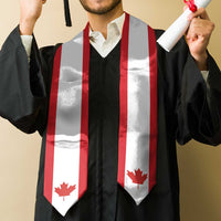 Canada Graduation Stole Flag Style