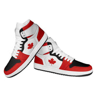 Canada High Sneakers AJ1 Classic National Flag Style - Wonder Print Shop