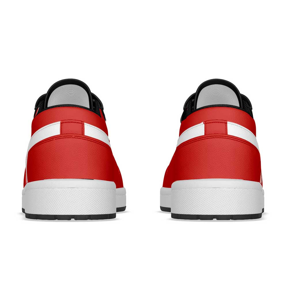 Canada Low Sneakers Classic National Flag Style - Wonder Print Shop