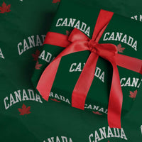 Canada Maple Leaf Wrapping Paper Roll Canadian Pride