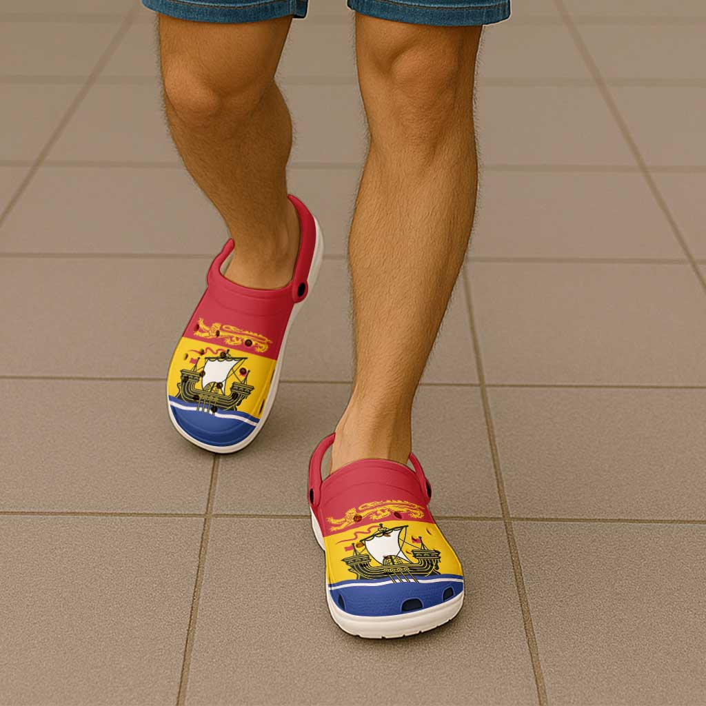 Canada New Brunswick Province Clogs Shoes Spem reduxit - Wonder Print Shop