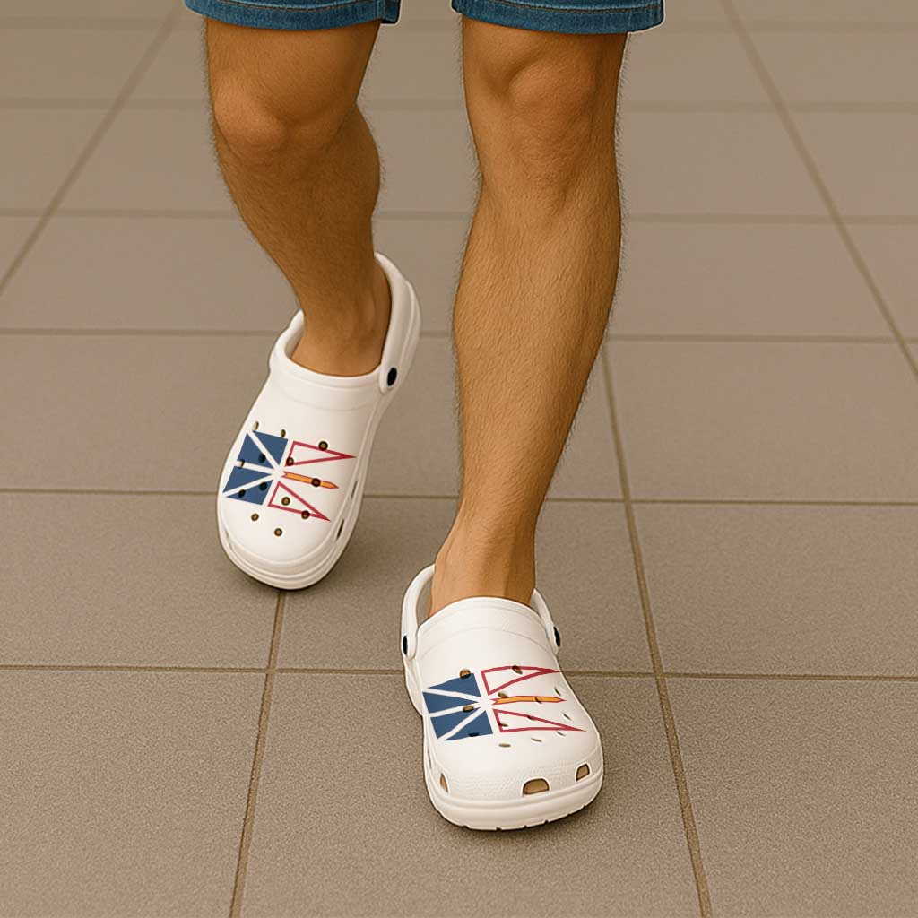 Canada Newfoundland and Labrador Province Clogs Shoes Quaerite prime regnum Dei - Wonder Print Shop
