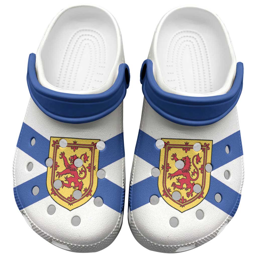 Canada Nova Scotia Province Clogs Shoes Munit Hæc et Altera Vincit - Wonder Print Shop