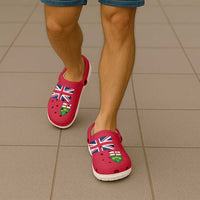 Canada Ontario Province Clogs Shoes Ut Incepit Fidelis Sic Permanet - Wonder Print Shop