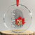 Canada Pride Crystal Glass Ornament Maple Leaf Squirrel Canadian Roots - Wonder Print Shop