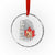 Canada Pride Crystal Glass Ornament Maple Leaf Squirrel Canadian Roots - Wonder Print Shop