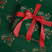 Canada Pride Wrapping Paper Roll Canadian Flag Maple Leaf - Wonder Print Shop