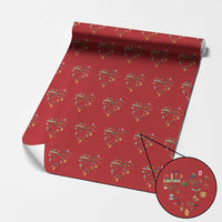 Canada Pride Wrapping Paper Roll Canadian Flag Maple Leaf - Wonder Print Shop