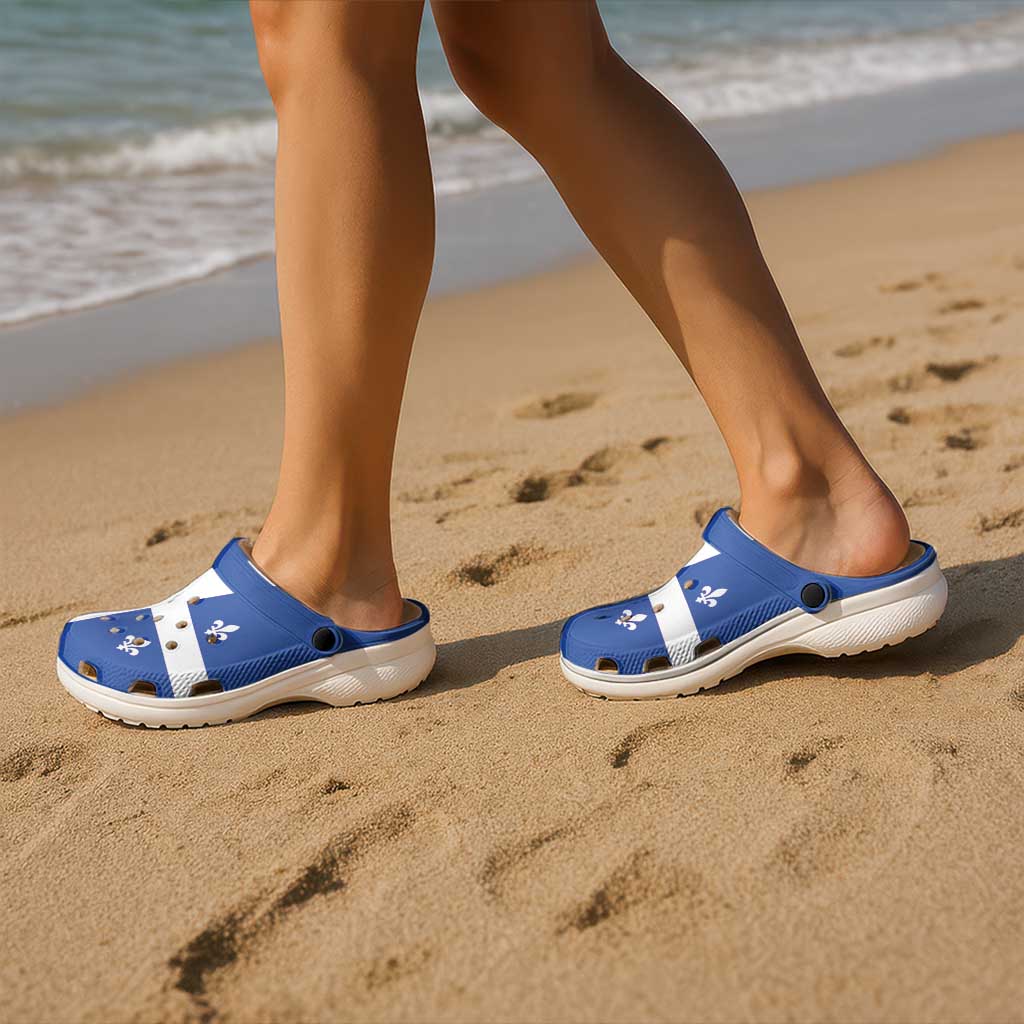 Canada Quebec Province Clogs Shoes Je me souviens - Wonder Print Shop