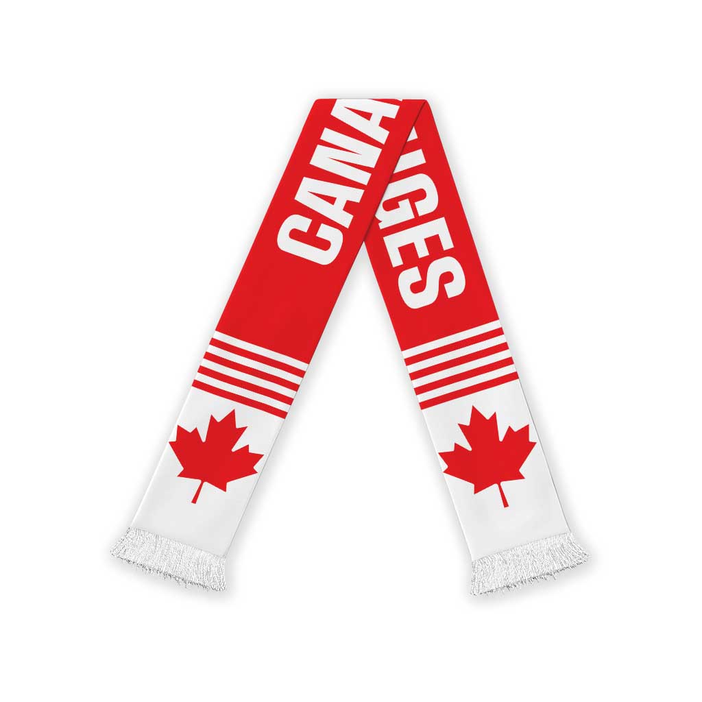 Canada World Football 2026 Soccer Scarf National Pride Never Stops