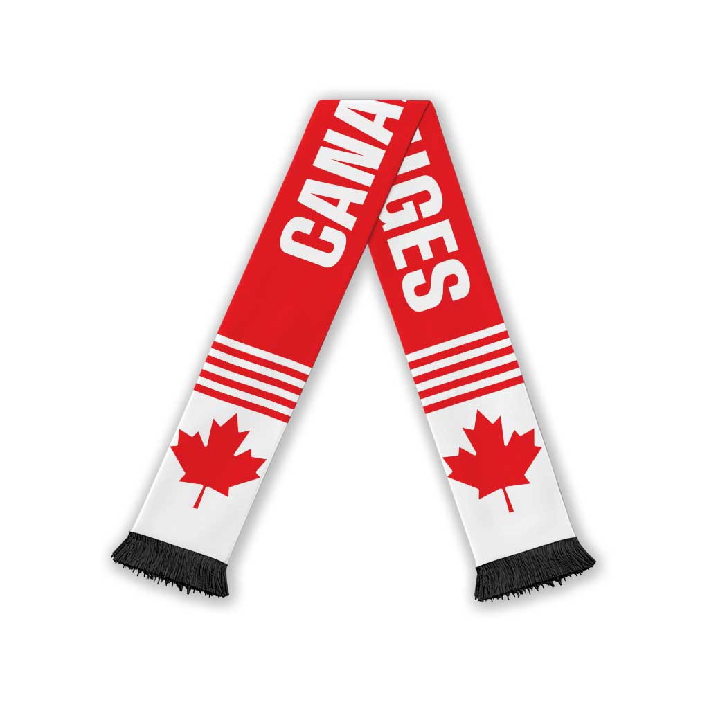 Canada World Football 2026 Soccer Scarf National Pride Never Stops