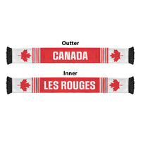 Canada World Football 2026 Soccer Scarf National Pride Never Stops
