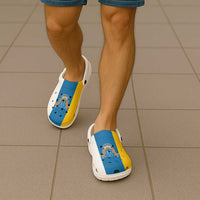 Canary Islands Clogs Shoes Flag Color Inspiration - Wonder Print Shop