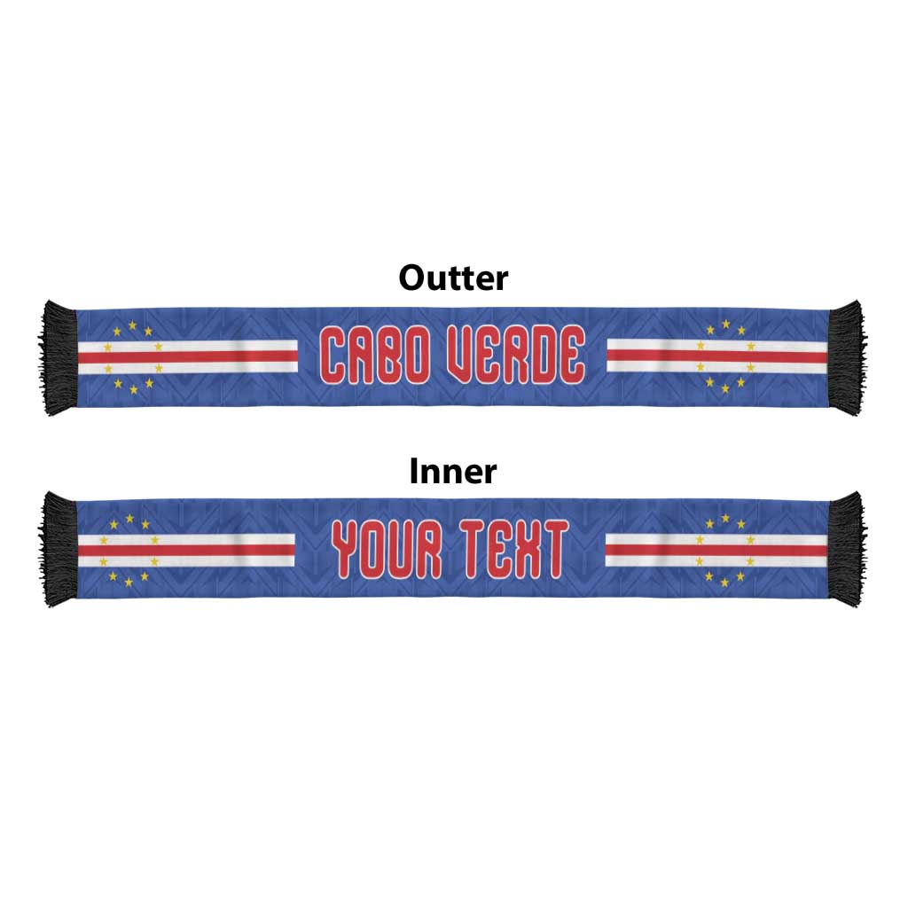 Cape Verde Atlantic Stars Personalized Soccer Scarf Football 2026 Supporter
