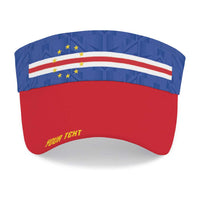 Cape Verde Atlantic Stars Personalized Sun Visor Cap Football 2026 Supporter